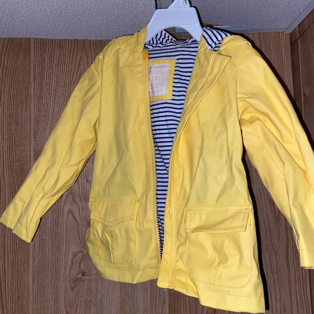 Rain jacket for boy or girl